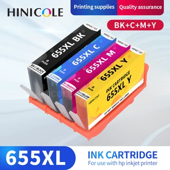 Совместимый чернильный картридж HINICOLE 655XL используется для принтера HP Deskjet 3525 5525 4615 4625 4525 6520 6525 6625 для HP 655 655 XL