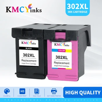 KMCYinks для HP 302 XL для HP 302XL Чернильный картридж для принтера HP Deskjet 1110 2130 1112 3630 4520 4250 3830 5220 5230 5232