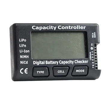 RC CellMeter-7 Цифровая Проверка Емкости аккумулятора LiPo LiFe, литий-ионный Nicd NiMH Тестер напряжения аккумулятора