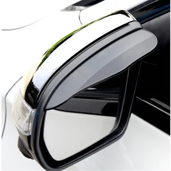 Автомобильный стайлинг зеркало заднего вида от дождя для peugeot 307 407 golf 4 audi a6 c6 Mercedes opel vectra c insignia mazda 6