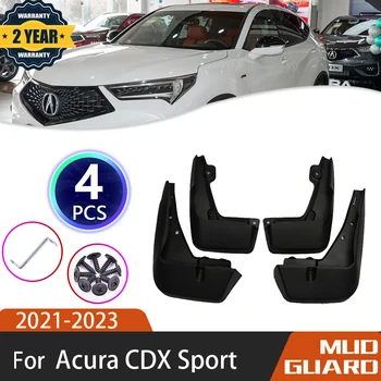 Для Acura CDX Sport 2021 2022 2023 Передние задние колеса Брызговики Брызговик Крыло Автоаксессуары