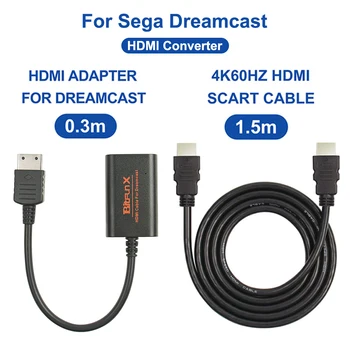 НОВЫЙ HDMI-адаптер Для консолей Sega Dreamcast Кабель Dreamcast HDMI/HD-Link Кабель-конвертер HD Для игрового автомата Sega Dreamcast