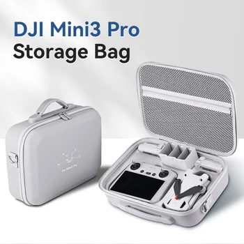 Сумка для хранения DJI Mini3 Pro Портативный чехол для переноски Mini3 Pro Аксессуары для дрона из искусственной кожи, брызгозащищенная сумка через плечо