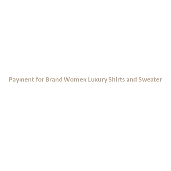 R * Брендовые роскошные женские трикотажные рубашки, больше товаров, пожалуйста, спрашивайте в альбоме