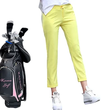 Ms летние новые брюки для гольфа повседневные эластичные быстросохнущие cultivate one's morality девять минут брюк
