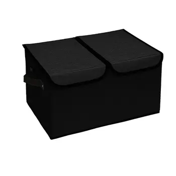Коробка для отделки одежды из хлопчатобумажной и льняной ткани с двойным покрытием, Складная коробка для хранения Jul1473