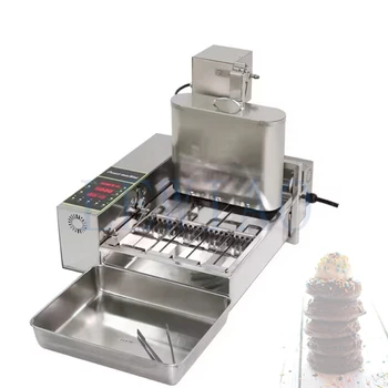 Автоматическая Машина для приготовления Пончиков Коммерческая Кухонная Машина Для Выпечки Пончиков Из Нержавеющей Стали