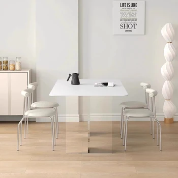Офисные Современные Обеденные Стулья Nordic Luxury Designer Обеденные стулья для Спальни Ресторанная Вечеринка Компьютерный Переносной Стул Мебель для дома
