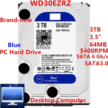 Новый Оригинальный жесткий диск для WD Brand Blue 3 ТБ 3,5 