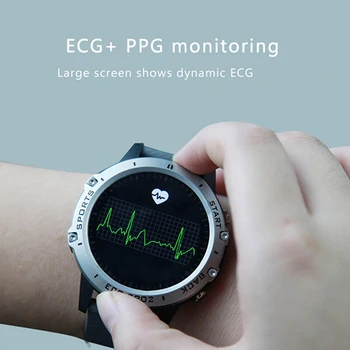 новые ЭКГ ppg Бизнес Умные Часы Для Мужчин Женщин, Точный Пульсометр, Монитор артериального давления, Спортивные Смарт-часы, saat для ios Android
