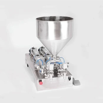Пневматическая машина для розлива жидкости с пьезометром Коммерческий Автоматический наполнитель бутылок для масла косметических напитков