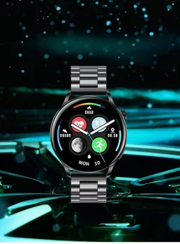 2022 Новые умные часы для мужчин и женщин, Фитнес-браслет, носимые устройства, интеллектуальная технология, полноэкранный телефонный звонок, Частота сердечных сокращений
