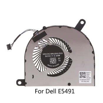 1 шт. Радиатор процессора Ноутбука DC5V 0.4A 4Pin 4-проводной Вентилятор Охлаждения Тихий Процессорный Кулер для Dell E5480 E5490 E5491 E5495 Вентилятор