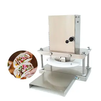 Портативная Мини-Электрическая Пресс-машина для приготовления теста для торта Коммерческая Полуавтоматическая Пресс-машина для приготовления лепешек Настольный Кондитерский пресс
