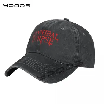 Винтажная бейсболка Cannibal Corpse, Моющаяся хлопковая Регулируемая кепка, шляпы для мужчин