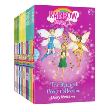 21 шт./компл. Rainbow Magic Английский с градацией по чтению 1-3 уровня Для детей, интересный сборник рассказов для девочек, Книжка с картинками