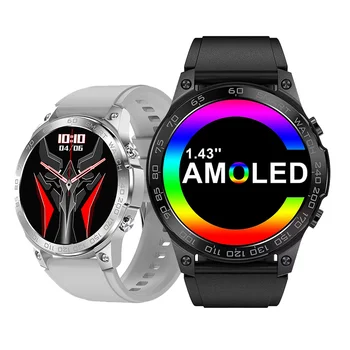 Смарт-часы Мужские AMOLED 400 мАч GPS NFC Bluetooth Вызов IP68 Водонепроницаемые Спортивные Смарт-часы для Фитнеса для Женщин IOS Android Телефонов 2023