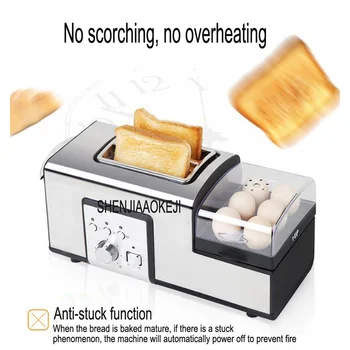 Домашний тостер для завтрака HX-5090 Многофункциональная Паровая машина для приготовления яиц на пару из нержавеющей стали 100 В-240 В/50/60 Гц