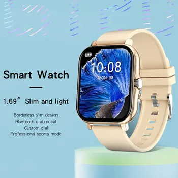 2023 GT20 Смарт-Часы Bluetooth Call Music 1.69 Full Touch Часы с Большим Экраном Для мониторинга сердечного ритма Сна и здоровья Бесплатная доставка