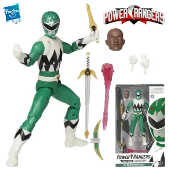 Коллекция Hasbro Power Rangers Lightning, Потерянная Галактика, Зеленый Рейнджер, 6-Дюймовая коллекционная фигурка премиум-класса, игрушка