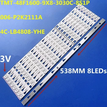 5 комплектов светодиодных лент TMT-48F1600-9X8-3030C-8S1P 006-P2K2111A 4C-LB4808-YHE PF1 для L48F1600E L48F3700A LB48E680 D48E167 LVF480ND2L