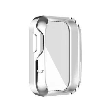 Полное защитное покрытие TPU бампер, защитный чехол для Xiaomi Redmi Mi Watch Lite, легкие умные аксессуары, не стекло