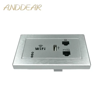 ANDDEAR white Wall AP, высококачественная крышка Wi-Fi в гостиничном номере, мини-настенное крепление, точка доступа маршрутизатора AP, может поднять телефонную линию