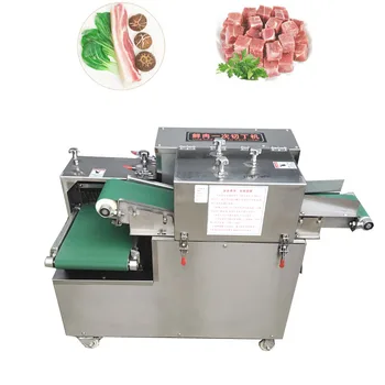 Автоматическая машина для нарезки свежего мяса, Машина для нарезки кубиками мяса, Машина для нарезки кубиками мяса