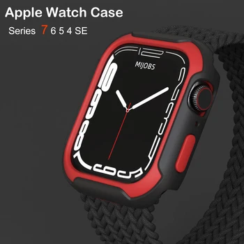 Чехол для Apple Watch Series 4 5 6 SE 7 для Apple Watch 45 мм 41 мм 44 мм 40 мм iWatch Аксессуары для Apple Watch