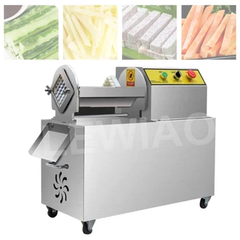 Электрическая Машина для нарезки картофеля фри, редиса, огурцов, устройство для нарезки овощей из нержавеющей стали