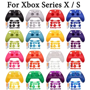 Сменный Полный Корпус Shell FaceplatesCover Комплект Кнопок для Xbox series X S Чехол для контроллера С Инструментами
