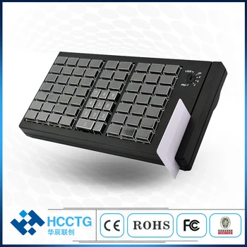 Горячая продажа 66 Клавиш USB /PS2 Интерфейс KB66 Программируемая клавиатура 66 клавиш с дополнительным модулем считывания карт