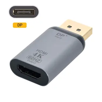 CY DisplayPort DP Источник питания к приемнику HDMI Дисплеи 4K @ 60hz Ultra HD Конвертер Адаптер