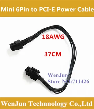 Для G5/mac pro mini 6pin к pci-e 6pin кабель питания видеокарты для 8800GT FX4500 HD5770 GTX285 HD4870 18AWG 50 шт./лот
