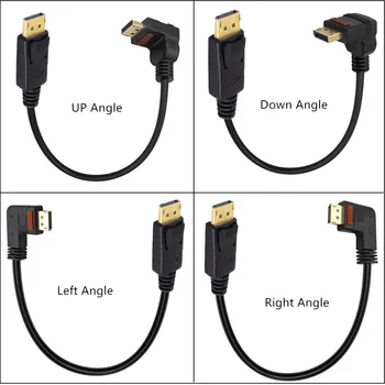 Разъем DisplayPort для подключения к разъему DP Display Port с застежкой-коннектором кнопка управления кабелем 0,3 м