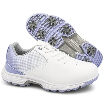 Роскошные туфли для гольфа Женские тренировочные кроссовки для гольфа для женщин Легкая прогулочная обувь Нескользящие прогулочные кроссовки