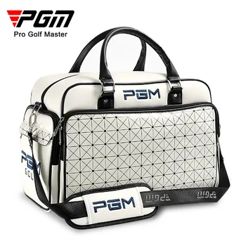 PGM сумка для гольфа большой емкости, кожаная водонепроницаемая двухслойная спортивная сумка для фитнеса, обувь для гольфа, сумка для одежды, новая
