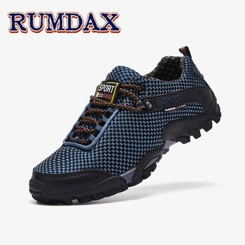 RUMDAX, новая мужская походная обувь, летние сетчатые дышащие кроссовки, Спортивная обувь для альпинизма, треккинга, Размер 38-46