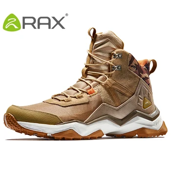 Походные ботинки RAX, мужские водонепроницаемые спортивные кроссовки для активного отдыха, мужские Треккинговые ботинки, Легкая Дышащая спортивная обувь для разных территорий